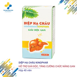 Diệp Hạ Châu Kingphar – Hỗ trợ giải độc gan, tăng cường chức năng gan, bảo vệ tế bào gan – Hộp 40 viên
