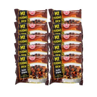 Combo 10 gói mì trộn tương đen mini Hàn Quốc 83g