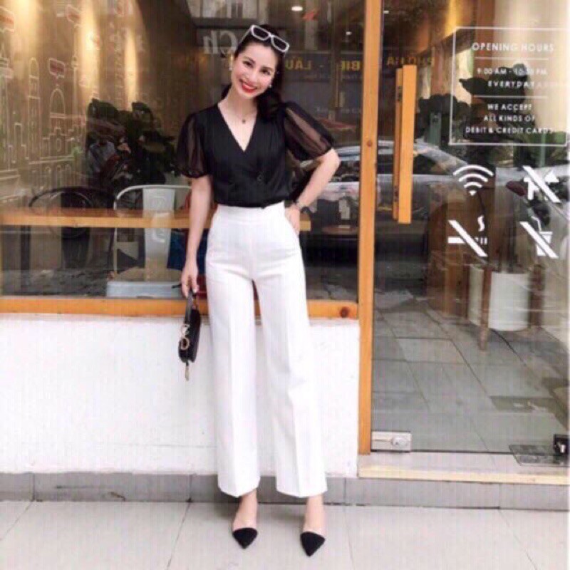 (TUYỂN SỈ) QUẦN ỐNG RỘNG CHẤT TUYẾT MƯA CAO CẤP