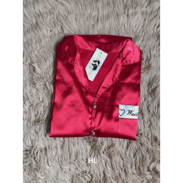 Bộ pyjama lụa tay cộc quần lửng kèm video ảnh thật | BigBuy360 - bigbuy360.vn