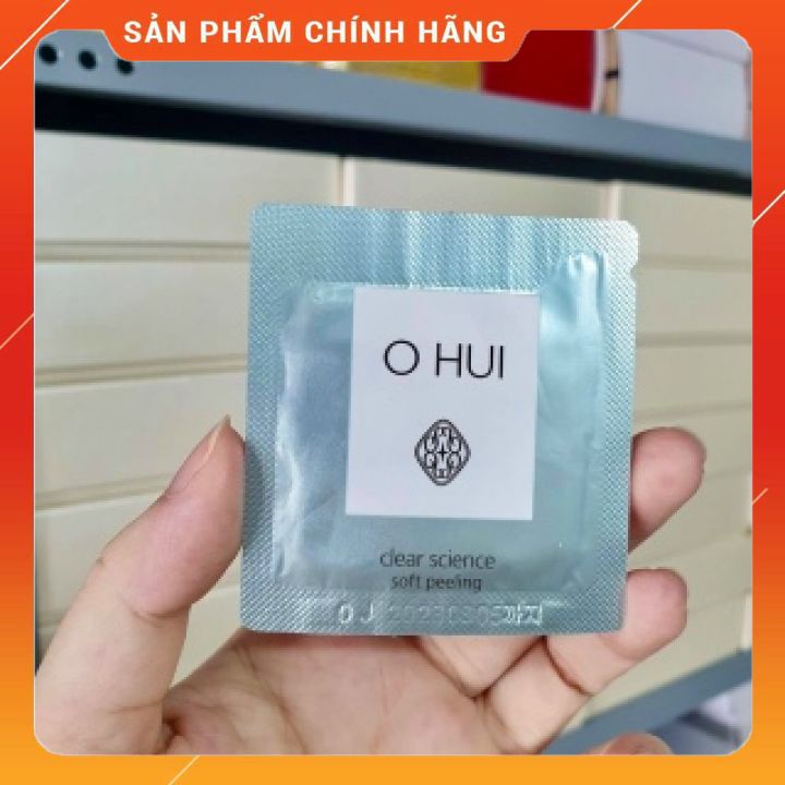 [Date 2024]1 gói tẩy da chết ohui Clear Science Soft Peeling