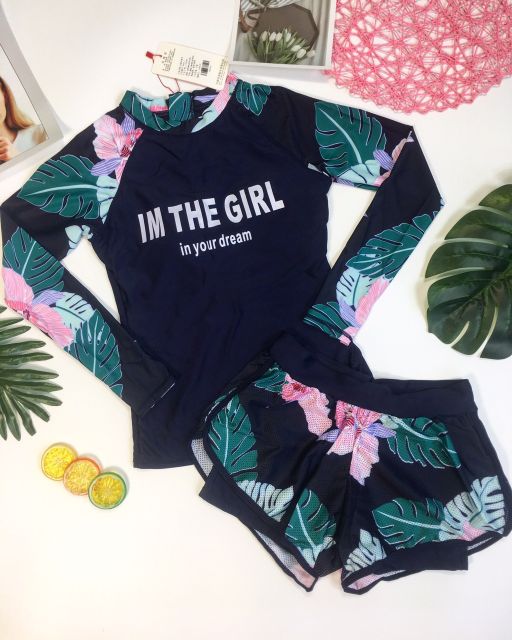 Bikini tay dài Hàn Quốc siêu đẹp