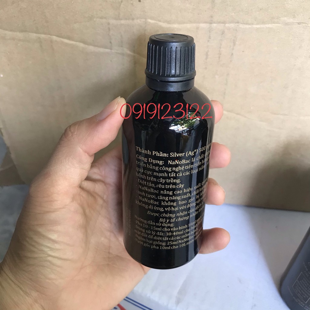 DUNG DỊCH NANO BẠC A68 100ml