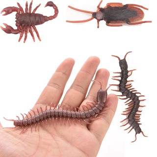 đồ chơi con gián - rết - thằn lằn giả dành cho chó mèo ( chơi khăm pets )