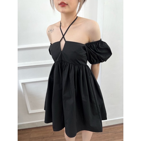 Lisa Dress - Đầm tay bồng dáng xoè mặc được 3 kiểu phong cách trẻ trung