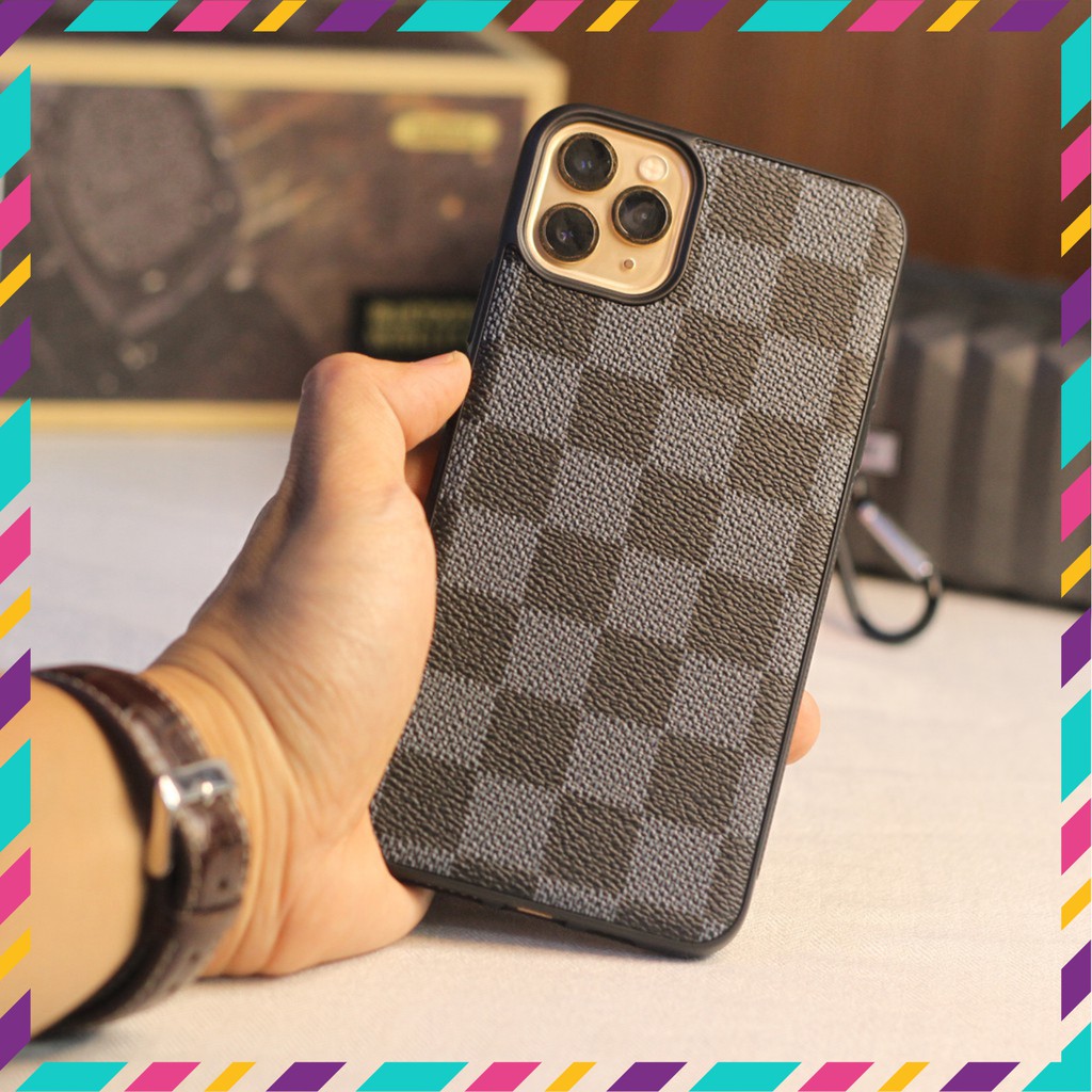 Ốp lưng iphone LV giả da cao cấp 6/6plus/6s/6s plus/6/7/7plus/8/8plus/x/xs/xs max/11/11 pro/11 promax Hana Case