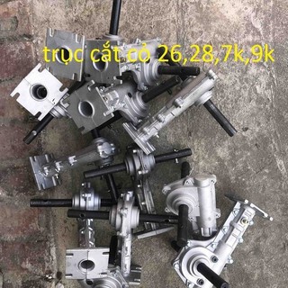 [Chính Hãng] Trục xới đất lắp máy cắt cỏ - Khía 7/9 - Trục 26/28