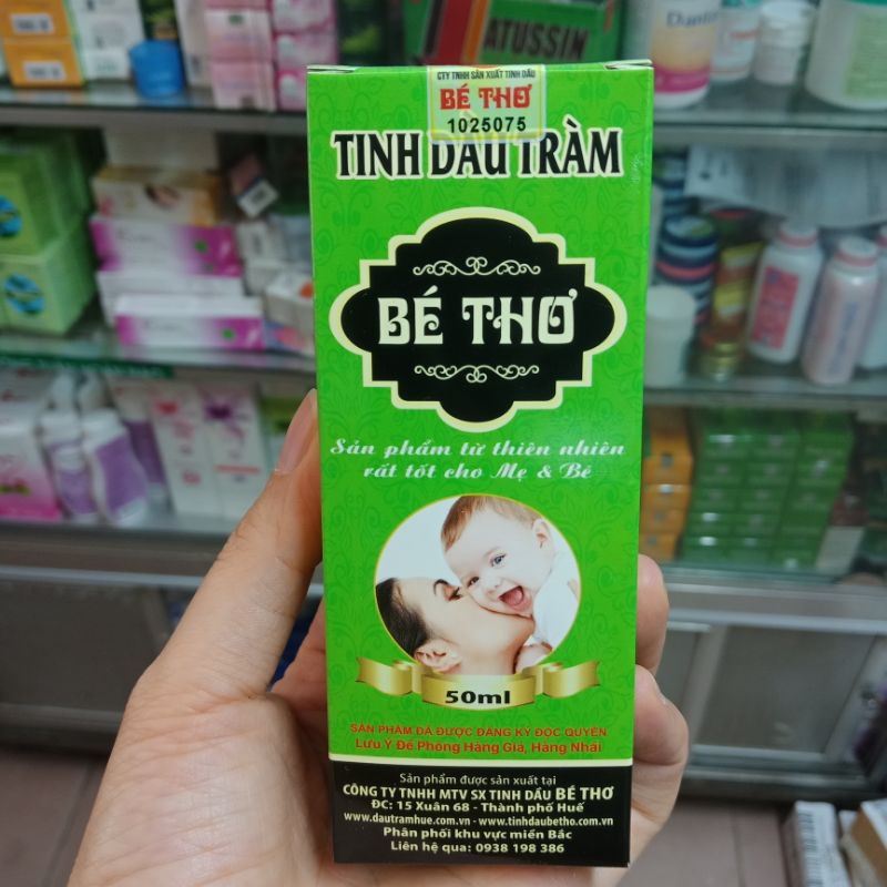 Dầu tràm Bé Thơ lọ 50ml