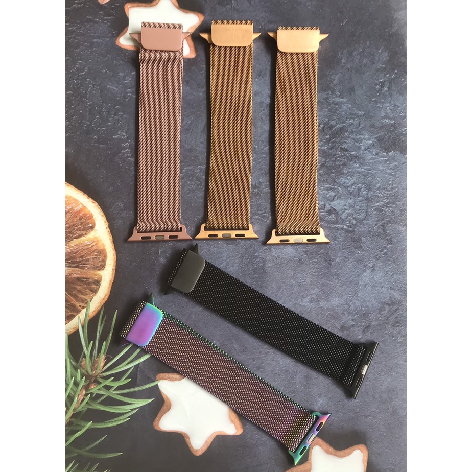 Xả kho giá rẻ - dây đồng hồ thông minh Dây Apple watch thép không gỉ