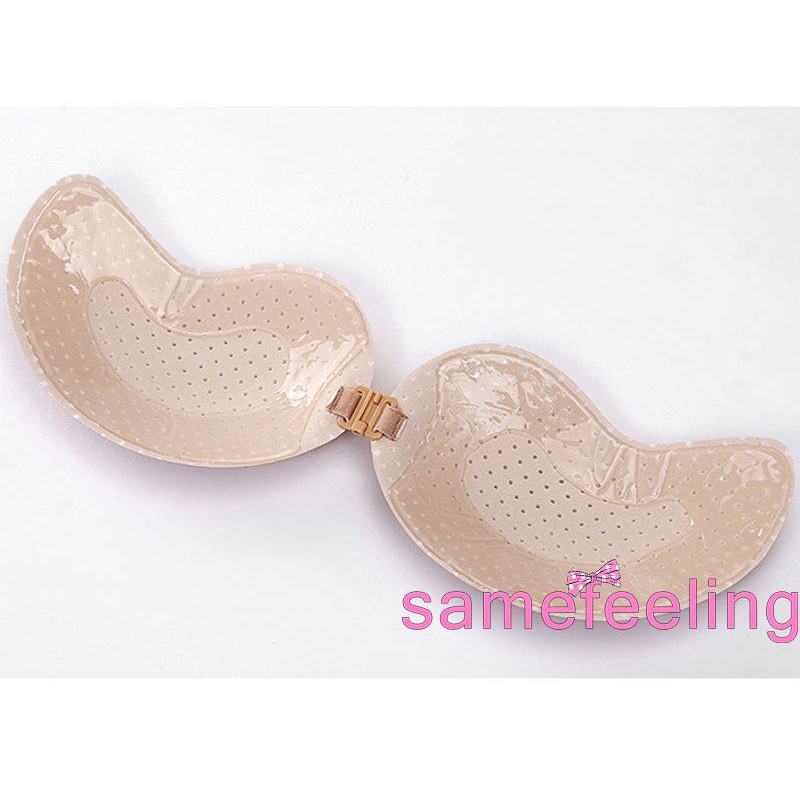 Áo ngực dán nâng ngực không dây chất liệu silicone