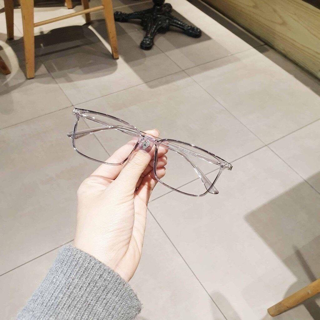 Gọng Kính Cận Vuông Nam Nữ Nhựa Dẻo 2222 Gọng Kính Mắt Vuông Thời Trang Hàn Quốc Miineyewear