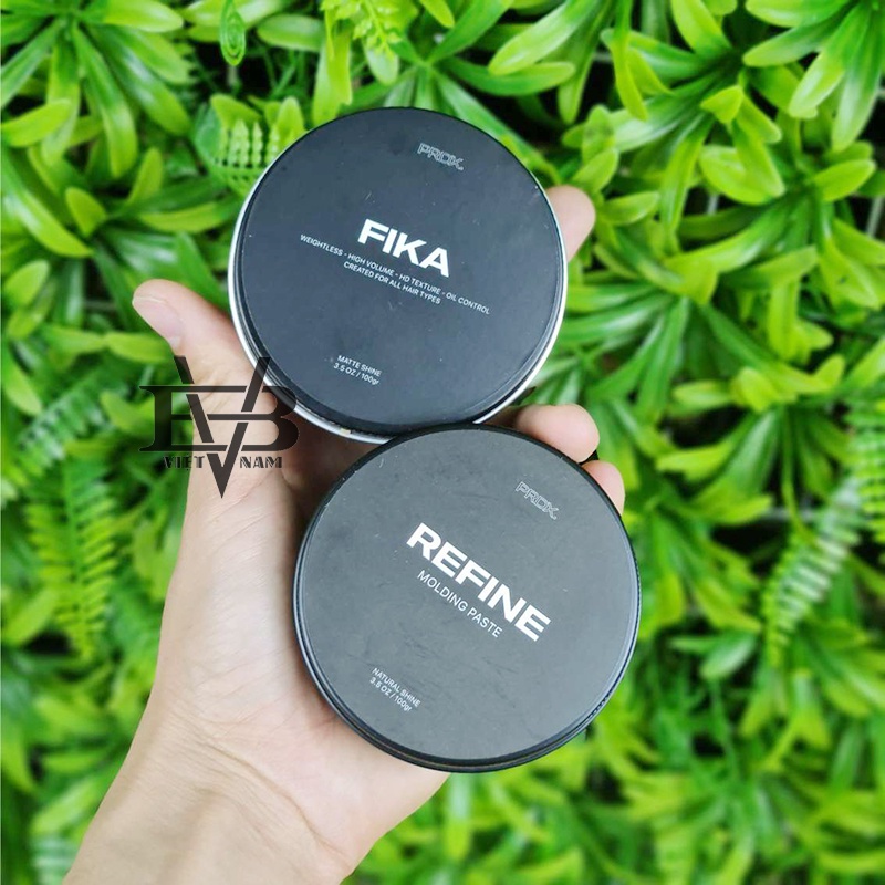 Sáp vuốt tóc nam Fika Ver 3 , Refine Molding Paste - Thể tích 100gr -  Paradox - Youtuber Huy Quốc