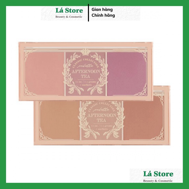 Bảng Phấn Má 3 màu I'm Meme Afternoon Tea Blusher Palette