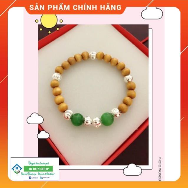 Vòng dâu tằm 7 vía mệnh Hoả - Mộc - [ CHUYÊN SỈ BẠC TA ] *SIÊU HOT**