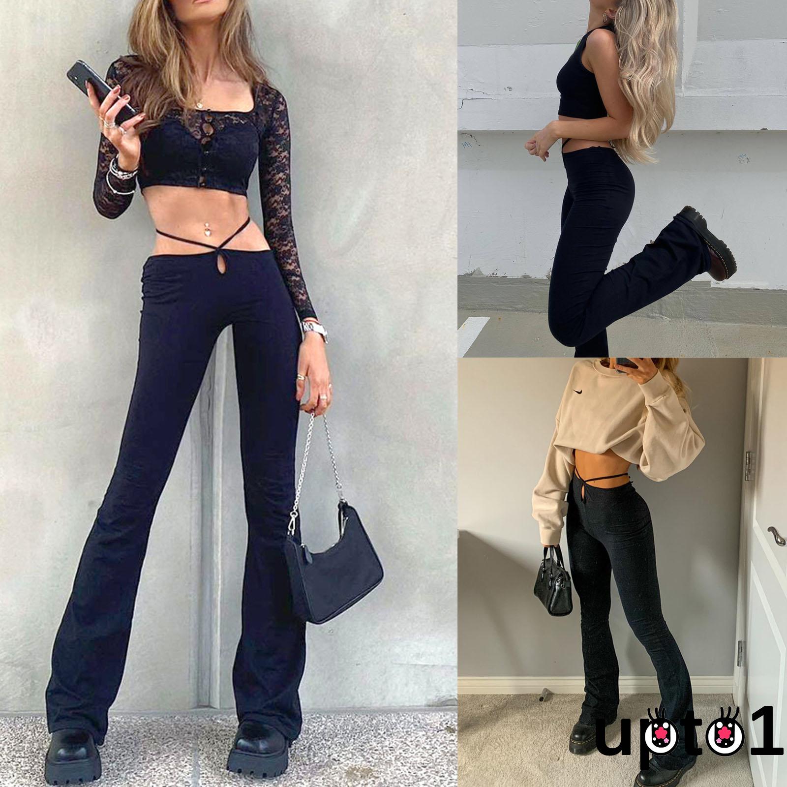 Quần Dài Nữ Lưng Cao Cột Dây Thời Trang | BigBuy360 - bigbuy360.vn