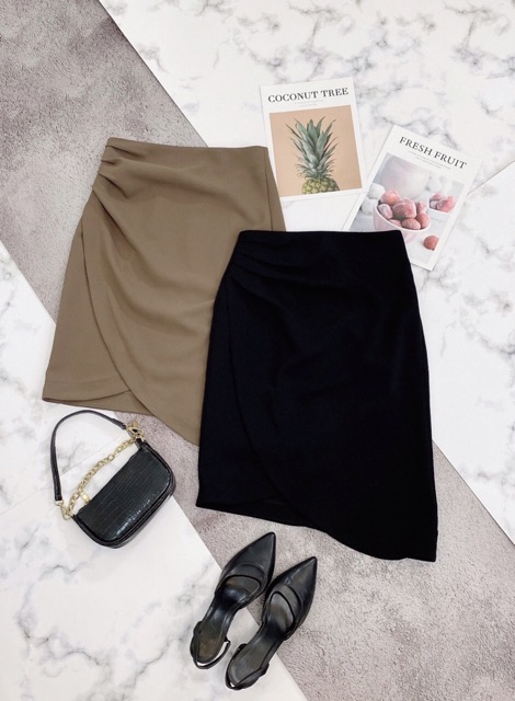 [Mã FAGREAT55 giảm tới 50K đơn 250K] Chân váy vạt chồng | BigBuy360 - bigbuy360.vn