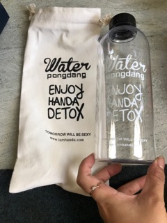 BÌNH NƯỚC DETOX HÀN QUỐC 1000ML (Kèm Túi Đựng) (SP000745)
