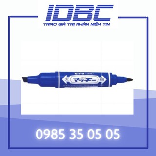 Combo 5 Bút dạ dầu MO150 xanh