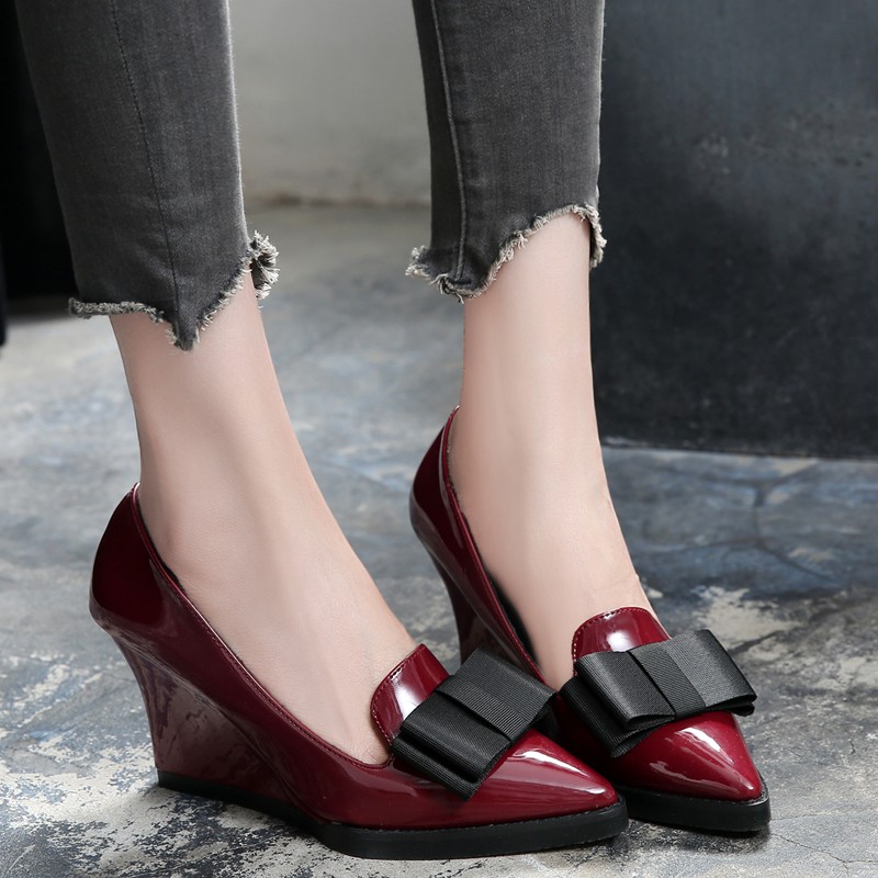 Giày da bóng đế xuồng 01-120919  TP14