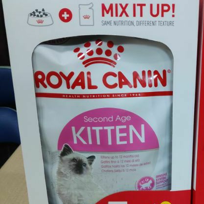 Thức ăn mèo hạt Royal Canin Kitten 2kg bao nguyên seal k tang pate