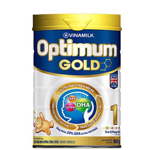 Sữa bột Vinamilk Optimum Gold 1 - Hộp thiếc 400g - 900g