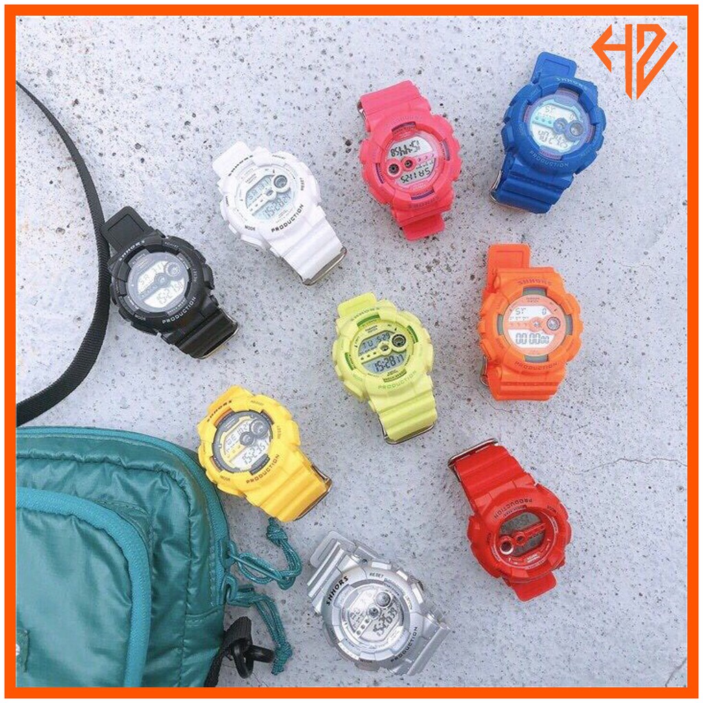 ĐỒNG HỒ NỮ DÂY CAO SU SHHORS DS274 FORM TRÒN NHỎ THỂ THAO