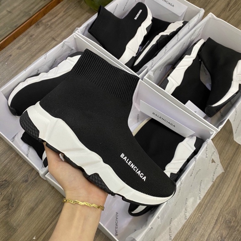 👟👟Giày Sneaker Balenclaga Speed Trainer Trắng Đen Đủ Màu Cho Nam Và Nữ | BigBuy360 - bigbuy360.vn