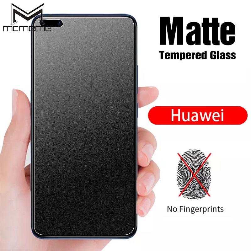 Cường Lực Màn Chống Vân Tay Huawei P50 P40 P30 P20 Mate 50 30 20 Lite