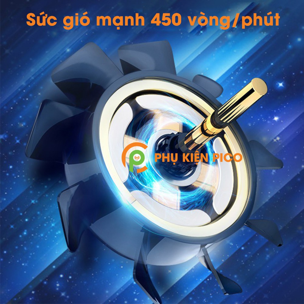 Quạt tản nhiệt điện thoại Z10 Gió mạnh chạy êm tản nhiệt nhanh không kén máy | BigBuy360 - bigbuy360.vn