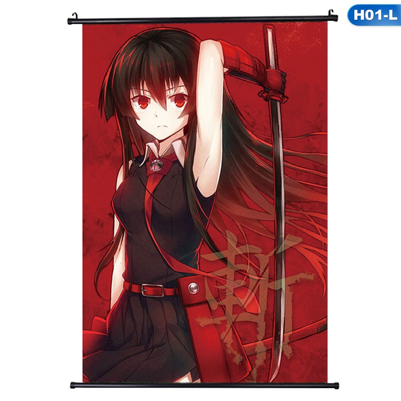 Tranh Treo Poster Hoạt Hình Anime Nhật Bản Akme Ga Kill