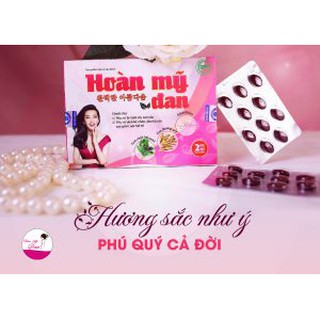 Viên uống hỗ trợ loại bỏ mụn nám tàn nhang Hoàn Mỹ Đan