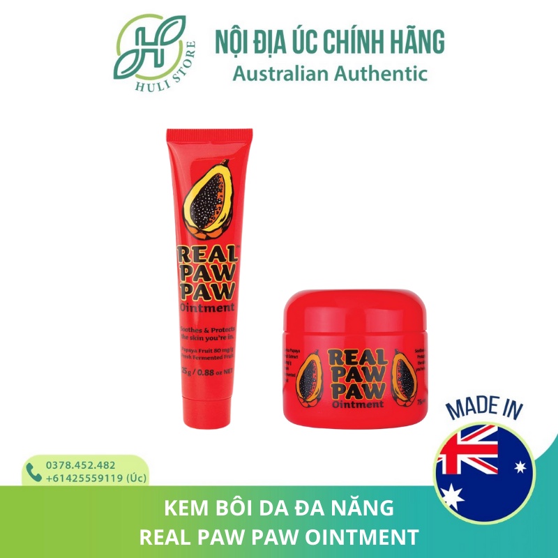 Kem bôi đa năng đu đủ REAL Pawpaw Ointment