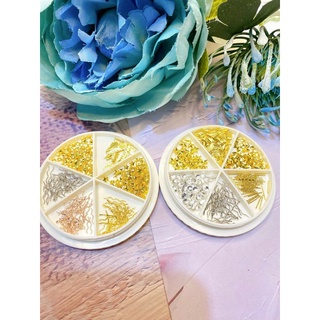 set charm khay tròn mix