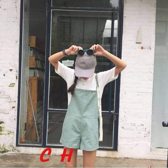 Yếm quần đùi_CH4052(kèm ảnh thật)