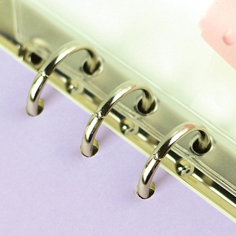 Túi nhựa trong khóa kéo PVC dành cho sổ nhật ký lên kế hoạch
