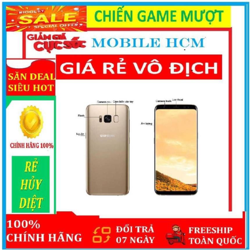 điện thoại SAMSUNG GALAXY S8 PLUS 2sim ram 4G/64G mới - Vân Tay nhạy - Bảo hành 12 Tháng | BigBuy360 - bigbuy360.vn