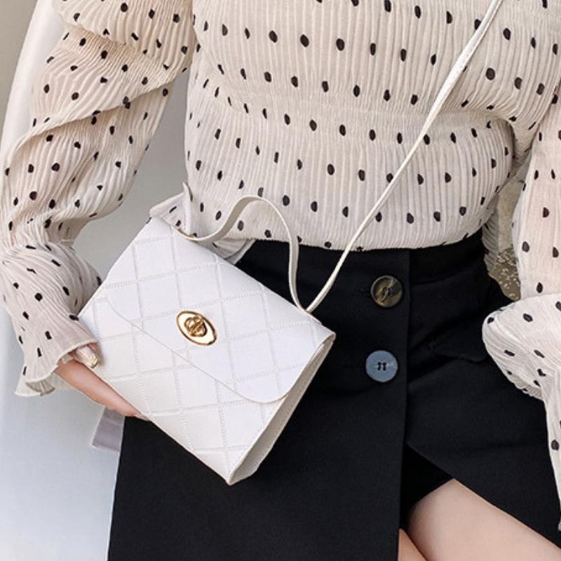 Túi xách nữ đeo chéo đẹp đi chơi sang trọng phong cách Hàn Quốc da PU cao cấp OLUKA STORE TĐV051