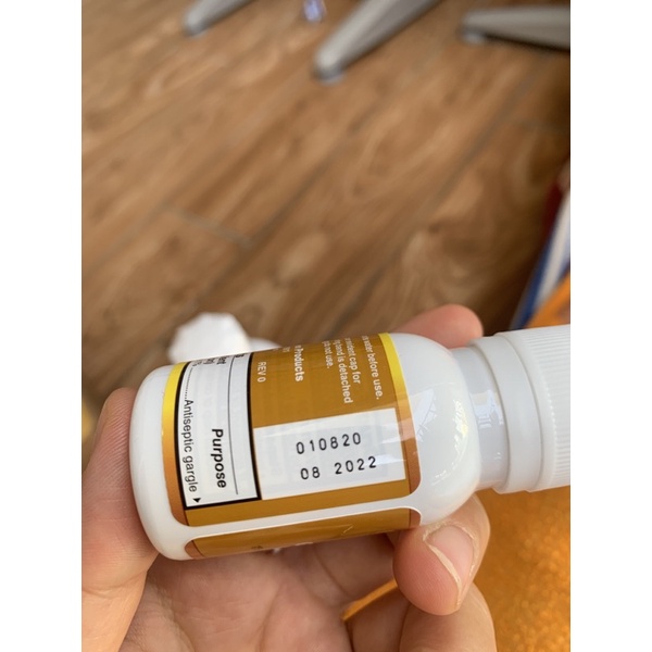 Dung dịch xúc miệng Povidone-Iodine hương bạc hà Bernard jensens