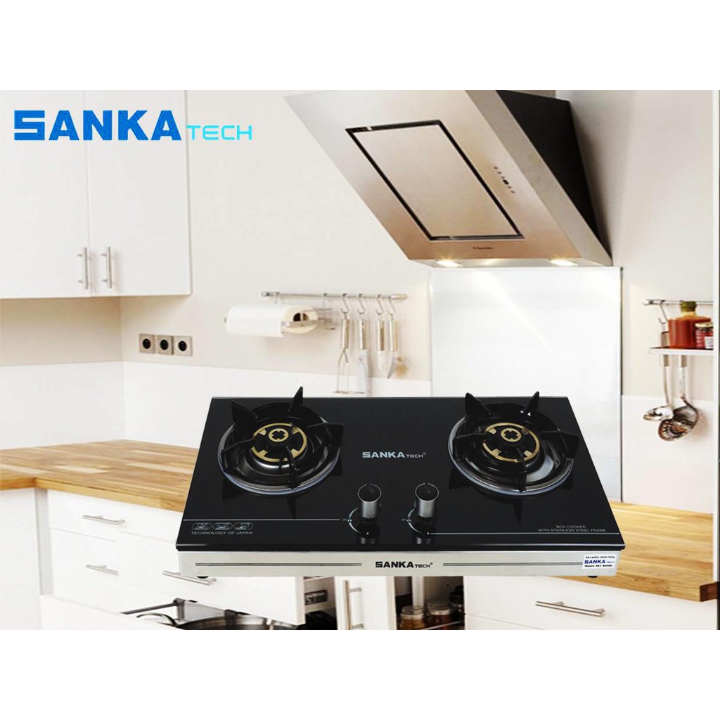 Bếp Ga Đôi SANKA tech SKT-860BL - Dòng cao cấp