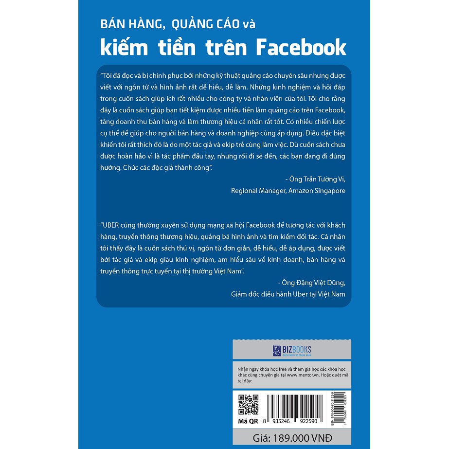 Sách - Bán hàng, quảng cáo và kiếm tiền trên Facebook (Cập nhật mới nhất 2021)