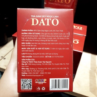 Trà Sâm Dây Ngọc Linh Dato
