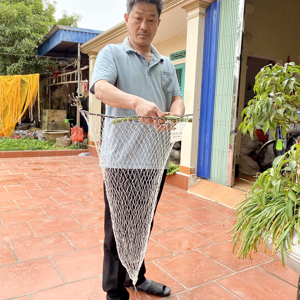 Vợt đánh bắt cá vợt bắt cá vợt đan thủ công (không khung) mã M28