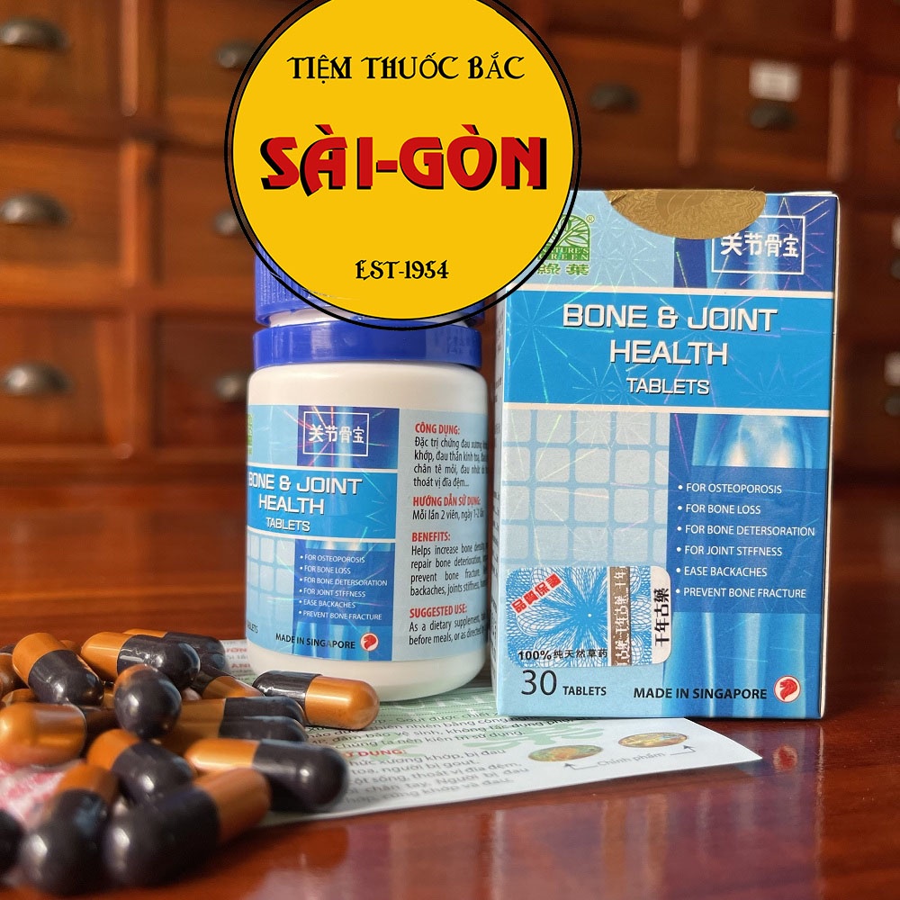 Bone Joint Health - Viên Uống Hỗ Trợ Cơ Xương Khớp Hộp 30 viên