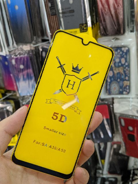 Cường lực Samsung Galaxy A50 / A50s / A20 / A30 / M30 full màn 5D thế hệ mới trơn mượt viền mỏng