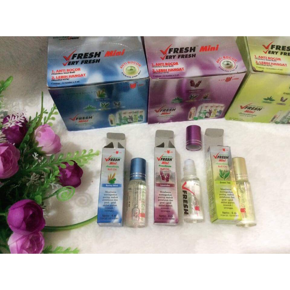 Dầu lăn tinh dầu thảo dược VFRESH 4cc | BigBuy360 - bigbuy360.vn