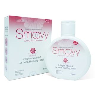 Dung dịch vệ sinh phụ nữ trẻ hoá dưỡng ẩm và làm hồng vùng kín Smoovy Smovy 150ml