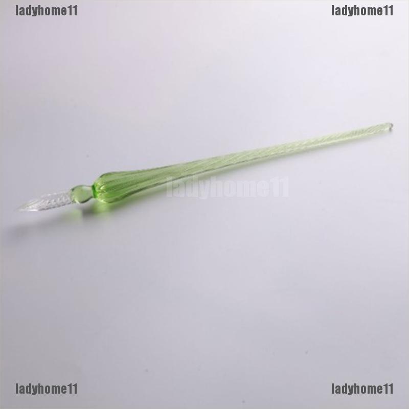 1 Bút Mực Nước Bằng Kính Thủ Công Vintage ladyhome11