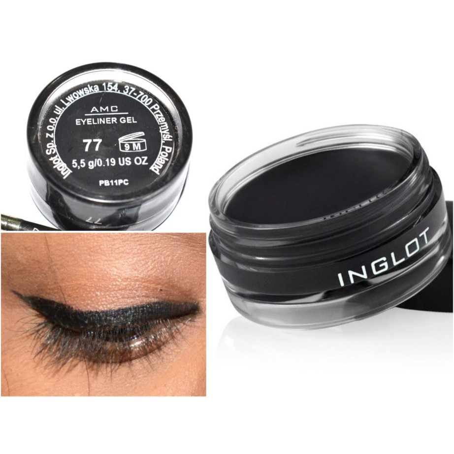 [Mã FMCGM50 - 8% đơn 250K] Gel kẻ mắt Inglot Eye Amc Eyeliner Gel 5.5g
