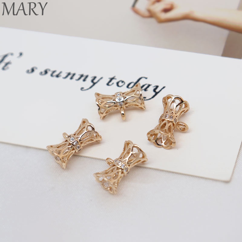 Hạt Cườm Nhỏ Mạ Vàng 14K Nhiều Màu Sắc Dùng Làm Vòng cổ / Thắt Lưng