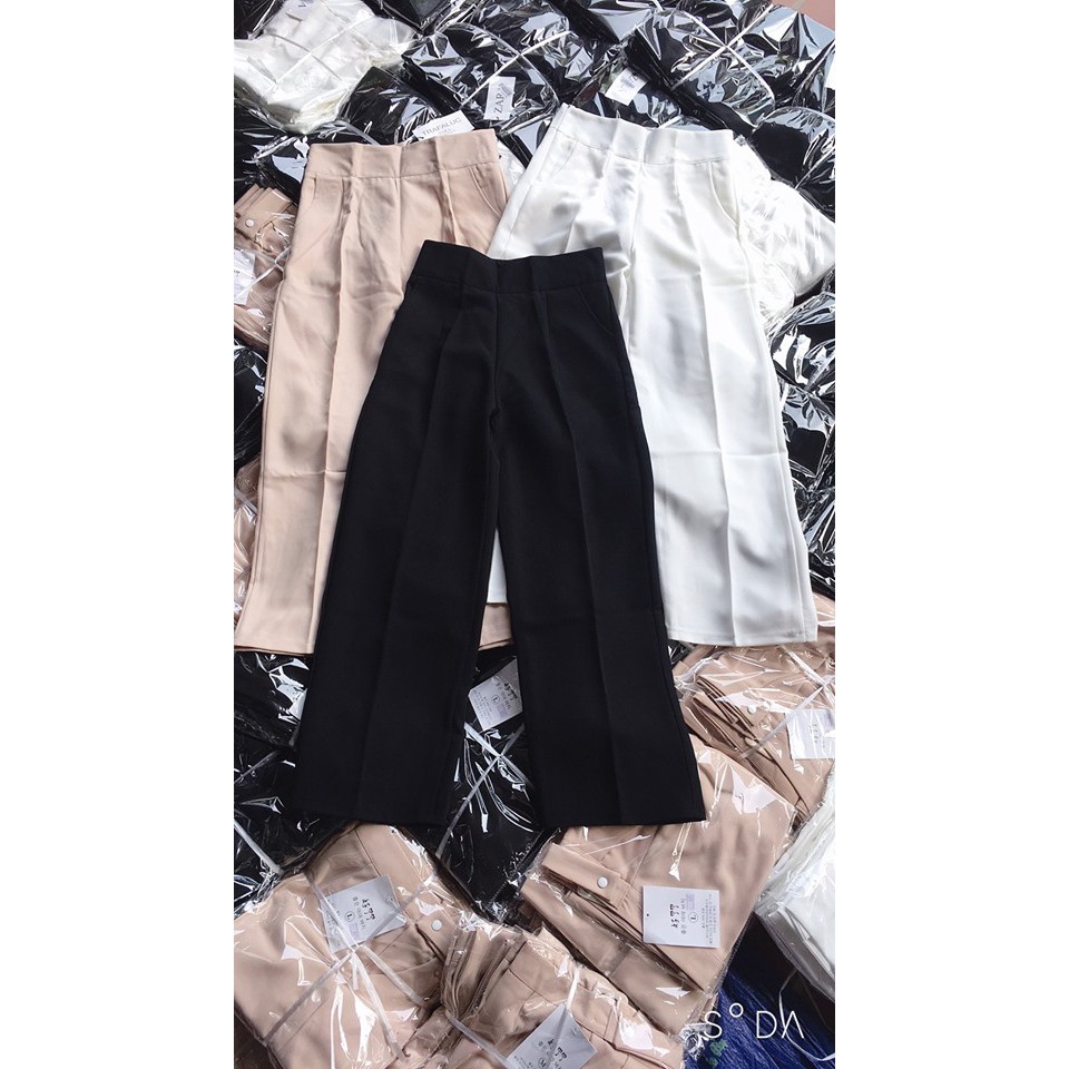 Quần Culottes dài khóa sườn siêu sang hàng VNXK | BigBuy360 - bigbuy360.vn